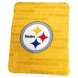 Pittsburgh Steelers Multi-Colored Classic Fleece Throw