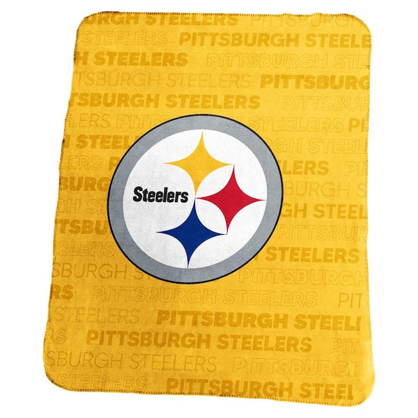 Pittsburgh Steelers Multi-Colored Classic Fleece Throw