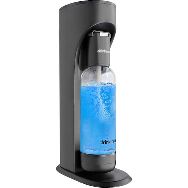 Black Sparkling Water and Soda Maker Machine Not Including CO2 Cylinder