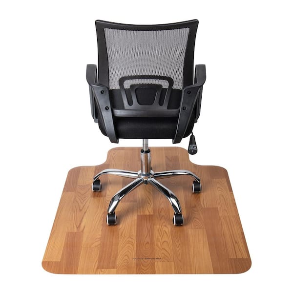 Mind Reader Office Chair Mat Brown 48, What To Put Under Office Chair On Hardwood Floors