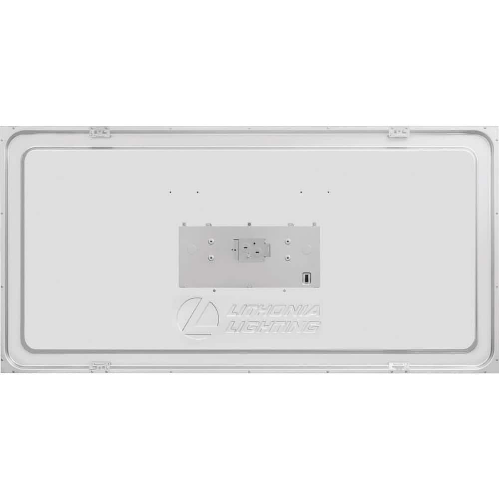 White Aluminum 48" x 24" LED Flat Panel Light