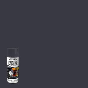 Rust-Oleum 248936 Automotive 12-Ounce 500 Degree Engine Enamel Spray Paint,  Semi Gloss Black 