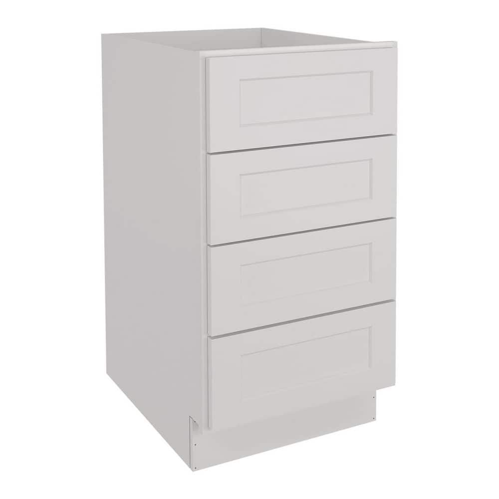 HOMEIBRO 18 In. W X 24 In. D X 34.5 In. H In Shaker Dove Plywood Ready ...