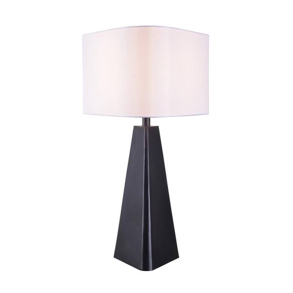 Black Indoor Table Lamp Mb100276, Healy Black Industrial Table Lamp