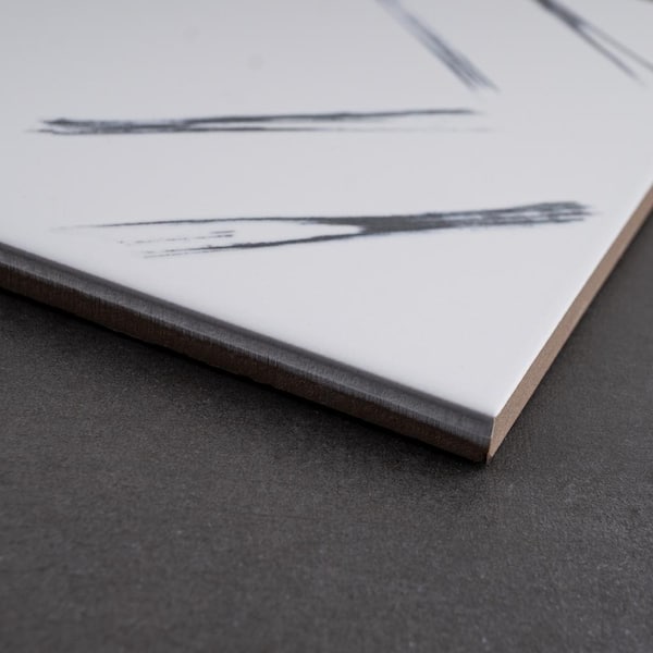 MOLOVO Kenzo Dec-02 7.9 in. x 7.9 in. Matte Porcelain Floor and