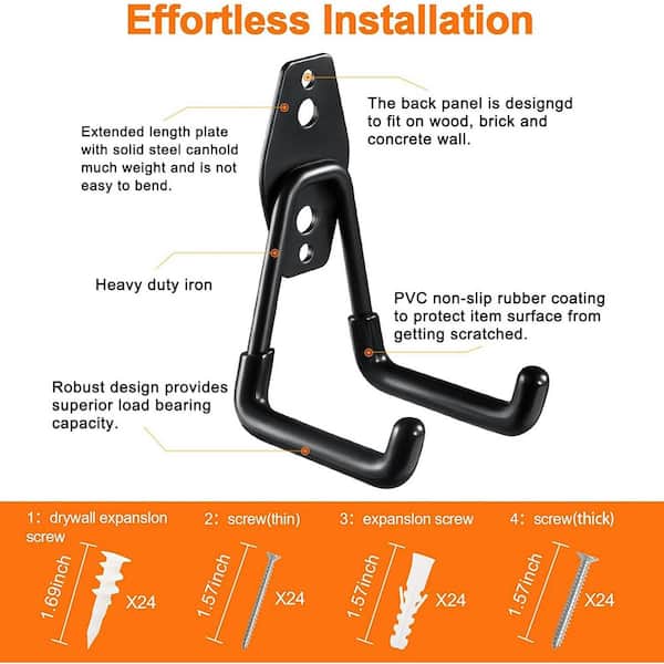 amount of weight steel hooks can hold Hook The single head lets you keep cups and planters within reach How Much Weight Can Command