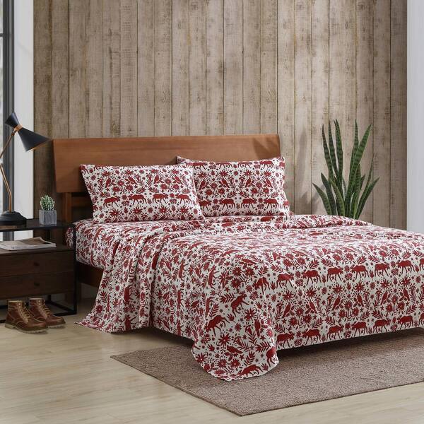 Ranger Cotton Bed Blanket - Red