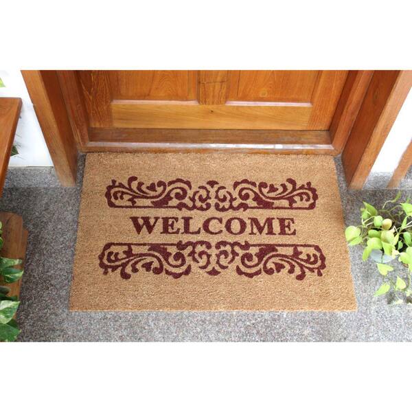 Calloway Mills Wine A Little Doormat, 24 x 36 108272436 - The Home Depot