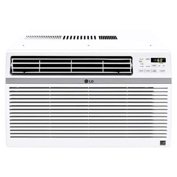 LG Electronics 10,000 BTU 115-Volt Window Air Conditioner LW1016ER with ENERGY STAR and Remote in White