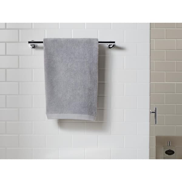 Purist 18 in. Towel Bar in Matte Black