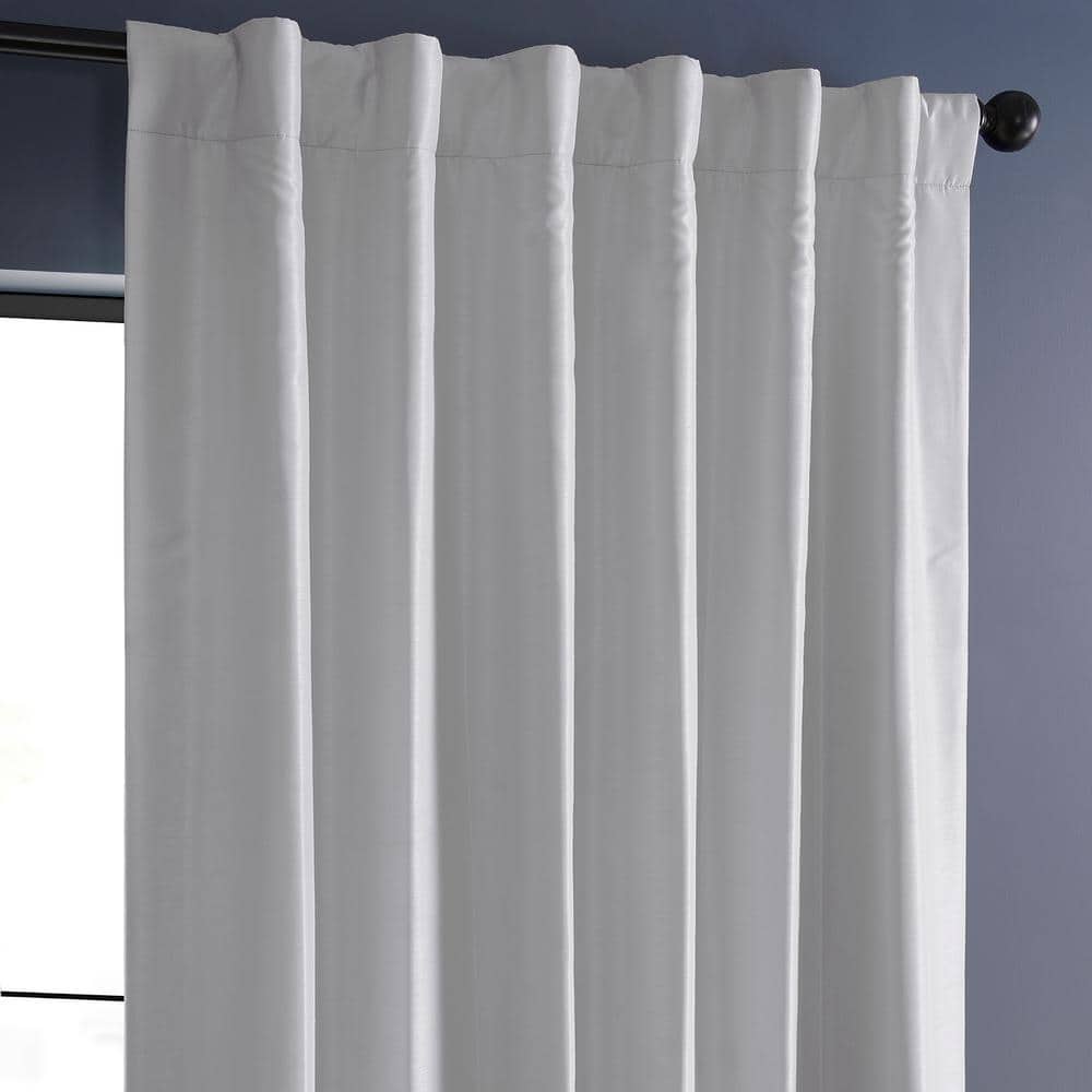 Ice Faux Silk Blackout Curtain Panel 50W x 96L