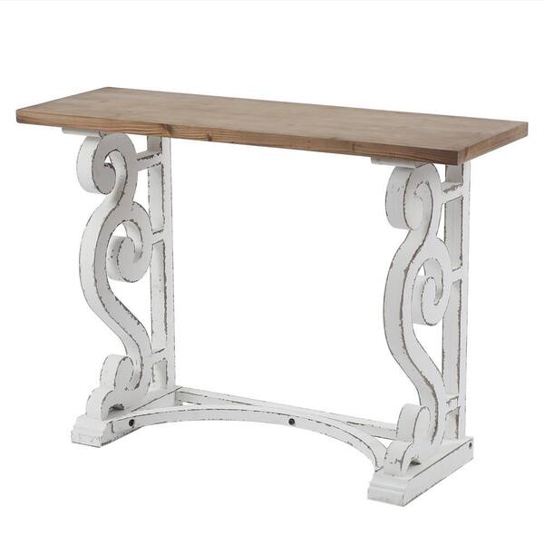 Standard Rectangle Wood Console Table, 14 Inch Deep Console Table