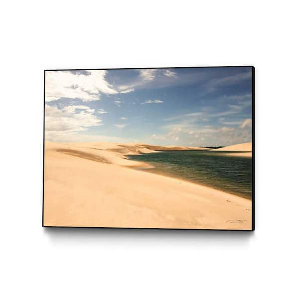 Unbranded 14 in. x 11 in. "Lagoa" by Daniel Stanford Framed Wall Art