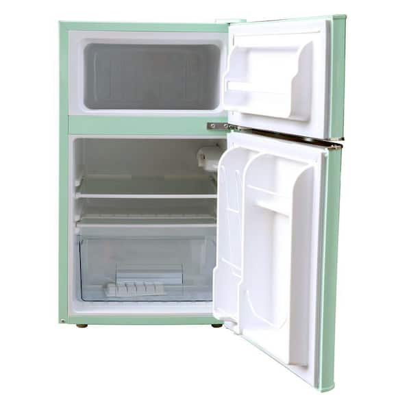 Avanti 3.1 Cu. ft. Retro Compact Refrigerator Green