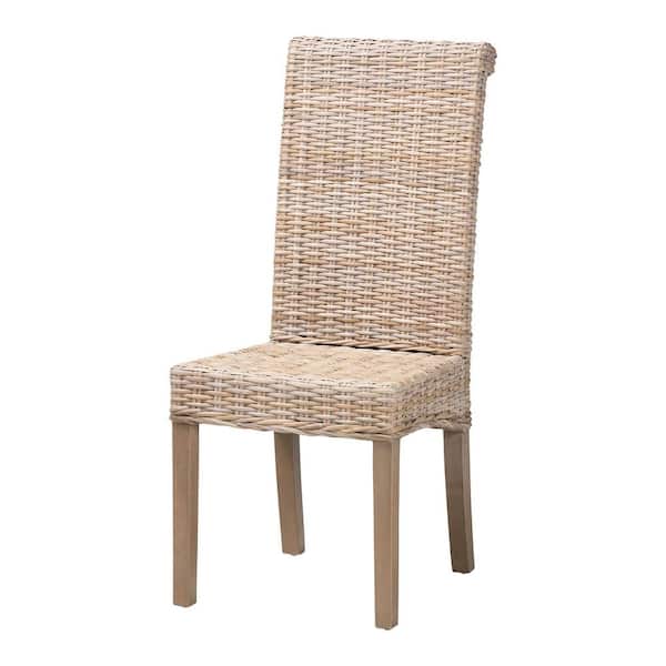 Santiago Grey Kubu Rattan Dining Chair