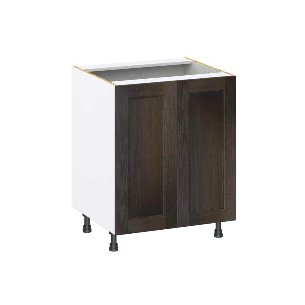 Georgetown 27 in. W x 24 in. D x 34.5 in. H Assembled Base Kitchen Cabinet in Chestnut with 3-Inner Drawers price history on PriceWatchPro