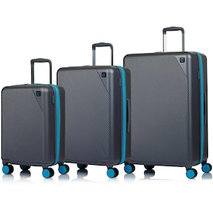 Fresh 28 in., 24 in., 20 in. Hardside Luggage Set with Spinner Wheels (3-Piece)