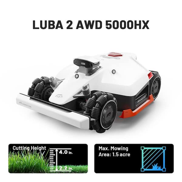 Robotmaaier met RTK of laser - wat is beter? Mammotion Luba Mini AWD (LiDAR) test & vergelijking