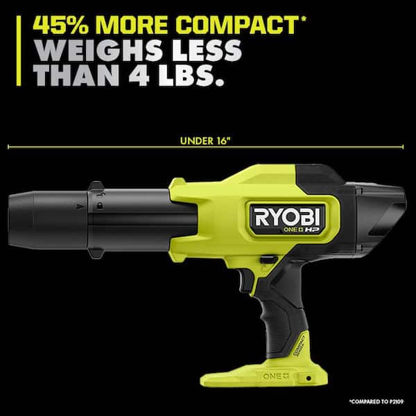 RYOBI - ONE+ HP 18V Brushless Cordless 220 CFM 140 MPH Compact Leaf Blower (Tool-Only)