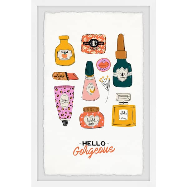 Unbranded "Woman Essentials" by Marmont Hill Framed Home Art Print 30 in. x 20 in.