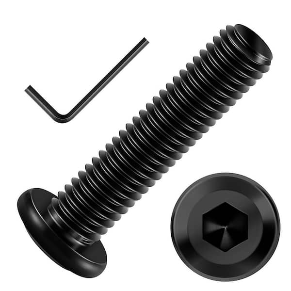 MYWISH M8 x 35 mm Black Oxide Stainless Steel Hex Socket Cap Head Socket Head Cap Screws (20-Pack)