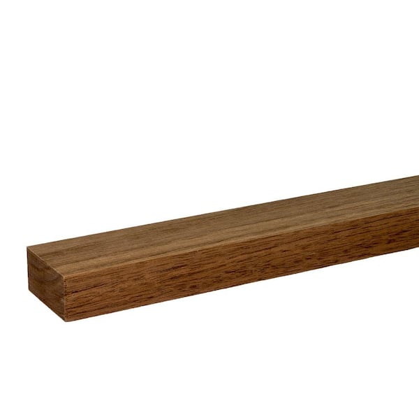 Builders Choice 1 in. x 2 in. x 6 ft. S4S Walnut Board