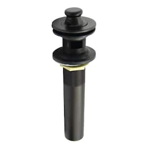 Fauceture 17-Gauge Lift and Turn Bathroom Sink Drain in Oil Rubbed Bronze with Overflow