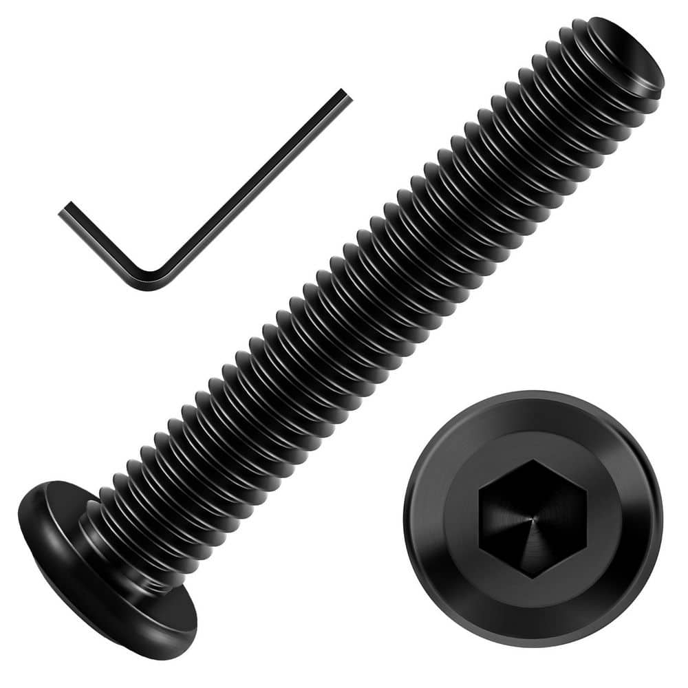 ★OAMC★ Screw Hood Black 23E28OAY07NYL00790001 Small Parts M3.58D7985AB Steel Pan Head Machine Screw, Black