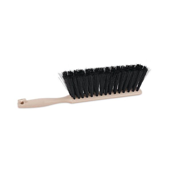 8 in. Polypropylene Bristle Counter Brush with Tan Handle