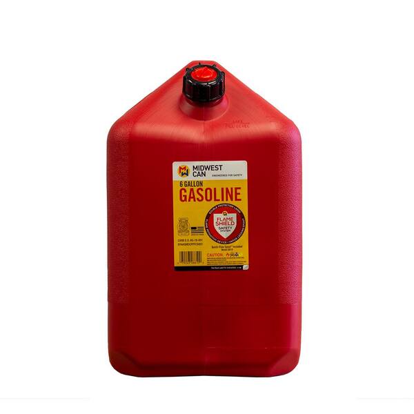 for sale online 6610 6gal Midwest Can Safe-Flo Gasoline Container 