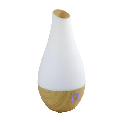 3.55 fl. oz. Ultrasonic Aroma Essential Oil Diffuser with Soothing Cool Mist and LED Features