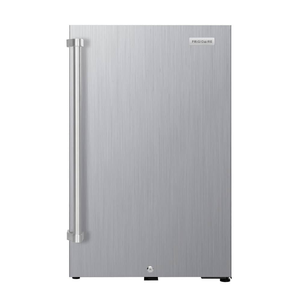 4.4 cu. ft. Waterproof Outdoor/indoor Mini Refrigerator in Stainless Steel