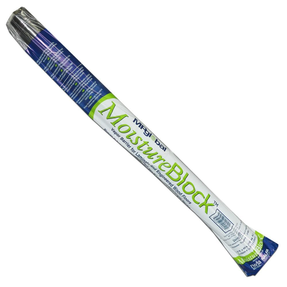 Black 30" x 40' Waterproofing Underlayment Film