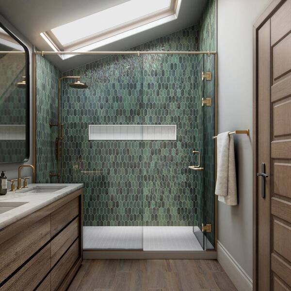 Daltile Hillcroft Antique Oak 6 in. x 36 in. Glazed