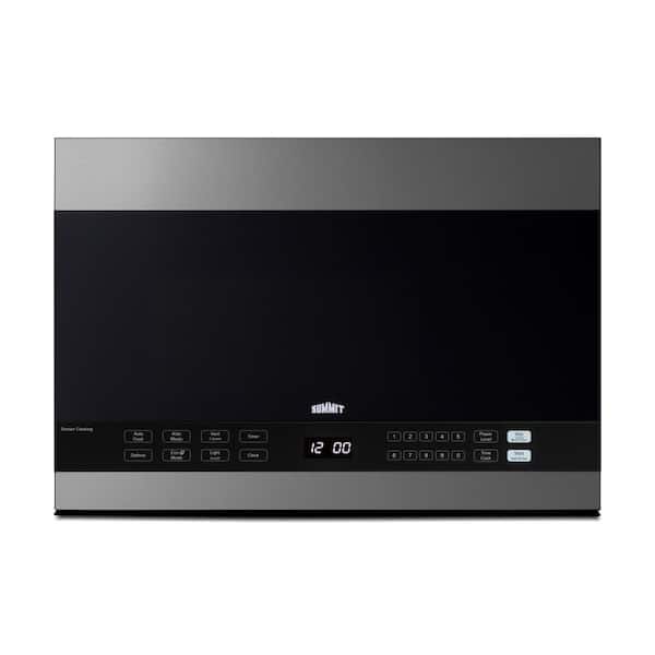 Summit Appliance 24 in. 1.4 cu. ft. Over the Range Microwave in Stainless Steel