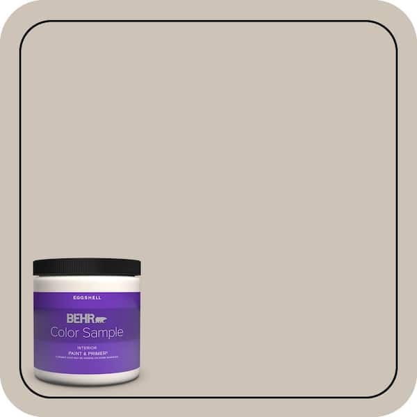 BEHR PREMIUM PLUS 8 oz. #720C-3 Wheat Bread Eggshell Enamel Interior Paint & Primer Color Sample
