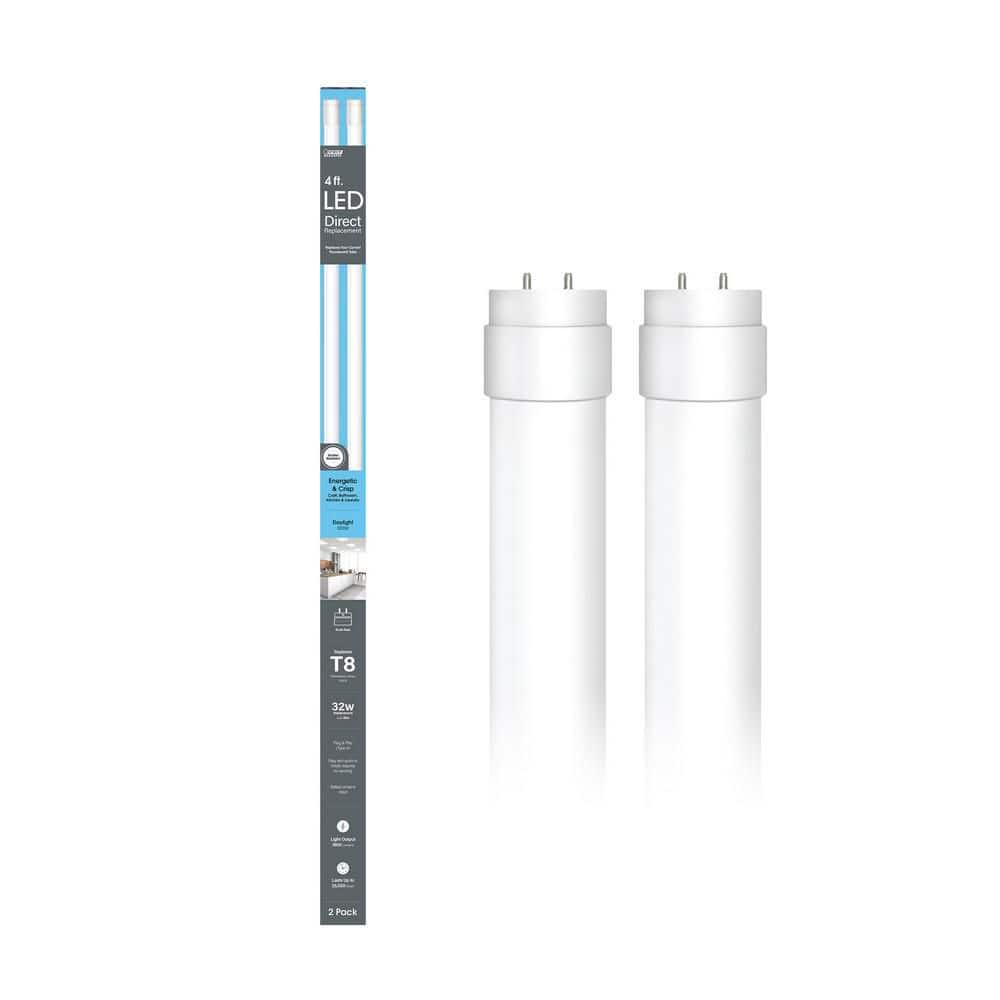 Feit Electric 18-Watt 4 ft. T8 G13 Type A Plug and Play Linear LED