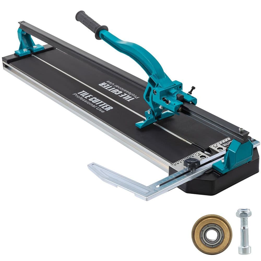 Tile Cutter 31 in. Manual Tile Cutter Single Rail with Aluminum Blade Alloy Cutter Wheel and Handle grip Carbide Grit price history on PriceWatchPro