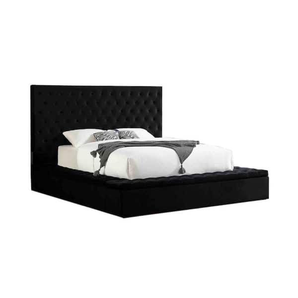 Best Master Furniture Jonathan Velvet, Best King Platform Bed With Storage