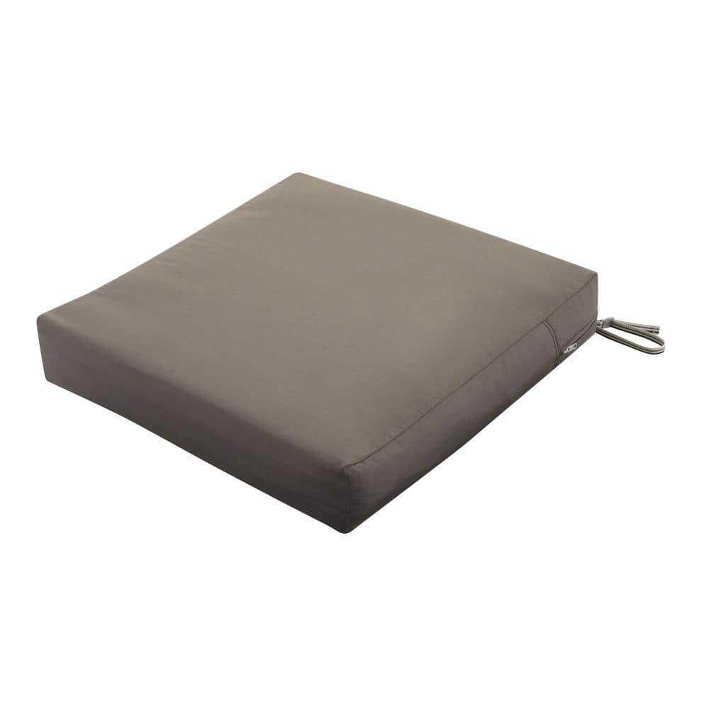 Ravenna Dark Taupe 21 in. W x 25 in. D x 5 in. T Deep Seating Outdoor Loung
