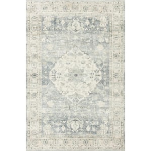 LOLOI II Grand Canyon Grey/Ivory 6 ft. 2 in. x 8 ft. Transitional Area Rug  GRANGC-11GYIV6280 - The Home Depot