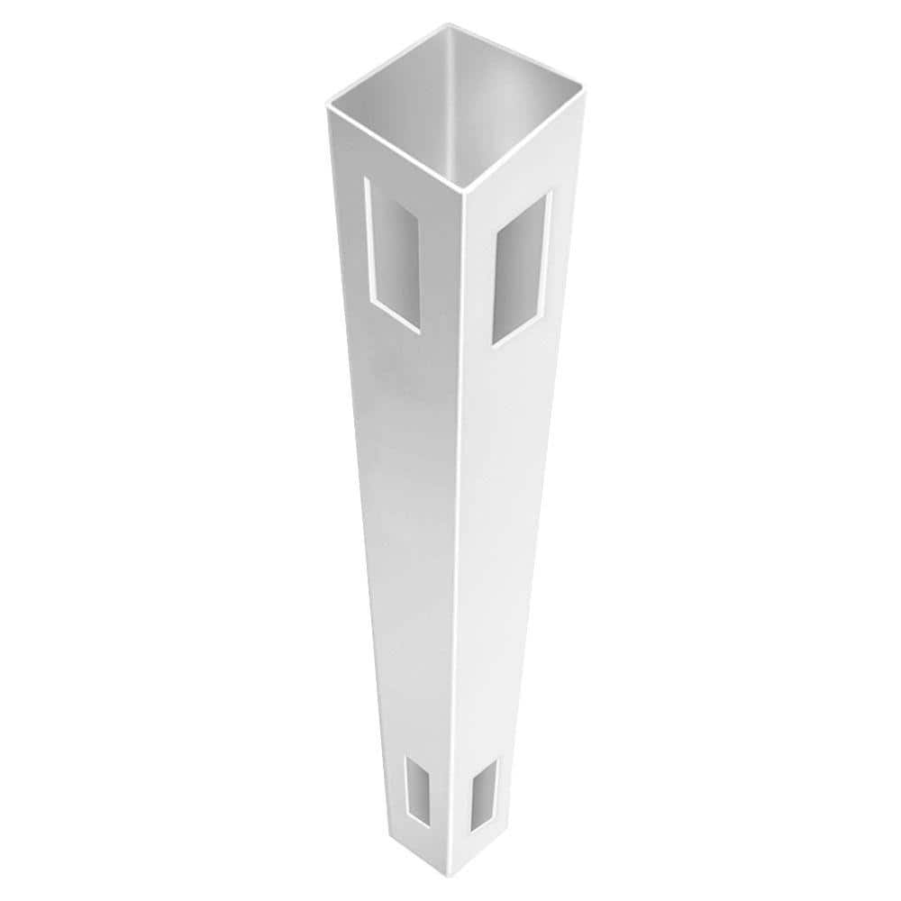 4 in. x 4 in. x 6 ft. White Vinyl Fence Corner Post price history on PriceWatchPro