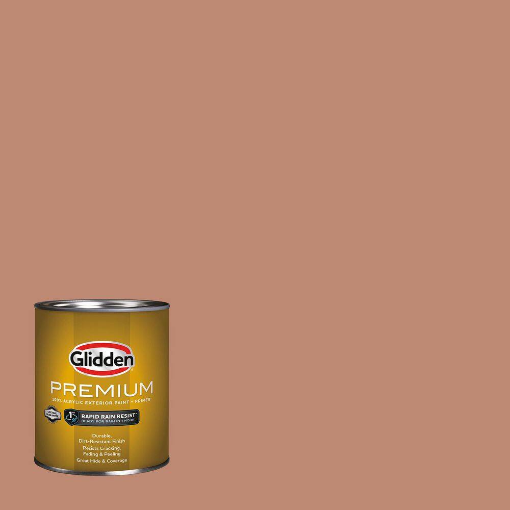 ベルトリグ　TANカラー Glidden Premium 1 qt. PPG1068-5 Terrazzo Tan Flat Exterior Latex