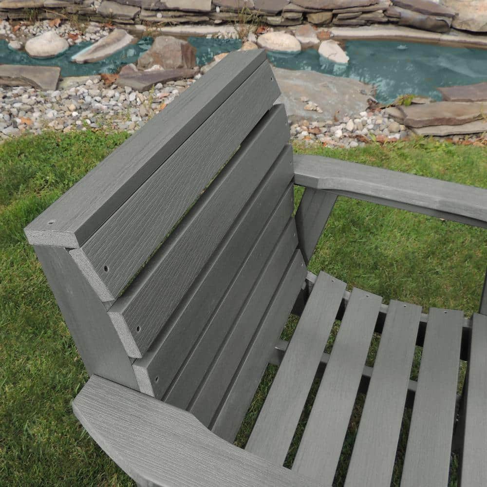 Coastal Teak Weatherly 27" Modern Garden Chair