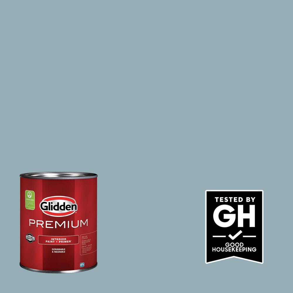 Glidden Premium 1 qt. PPG1149-4 Mountain Stream Satin