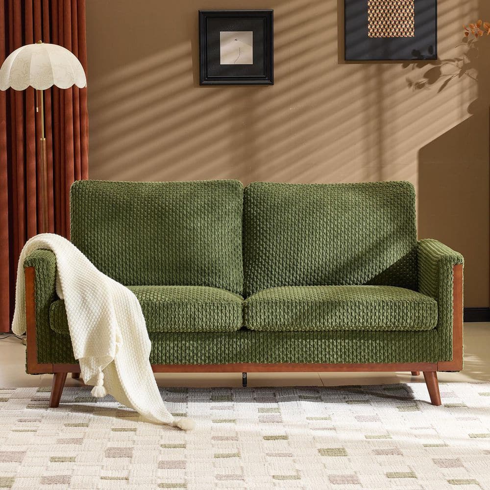 68.3" Velvet 2-Seater Loveseat
