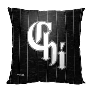 MLB City Connect White Sox Printed Polyester Throw Pillow 18 X 18