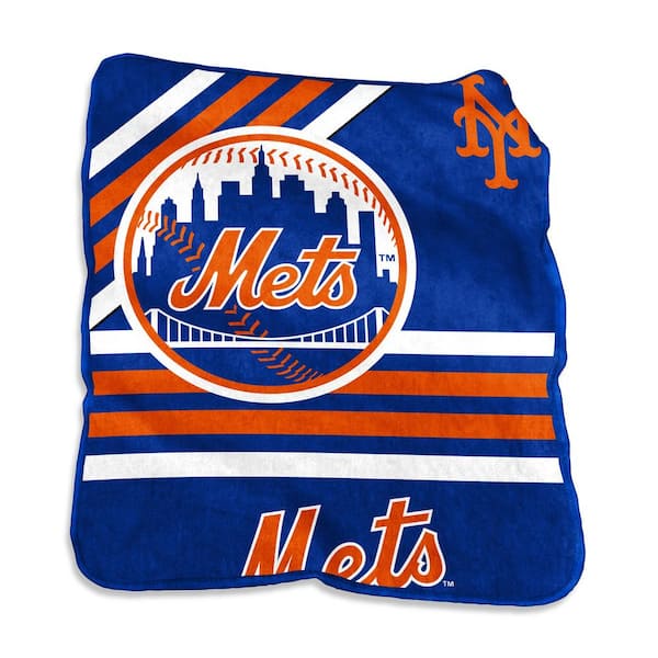 logobrands NY Mets Multi Colored Raschel Throw