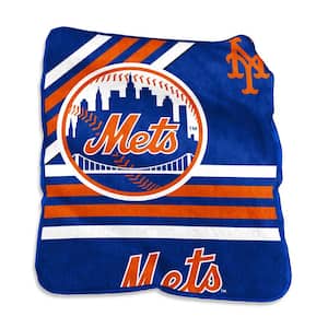 NY Mets Multi Colored Raschel Throw