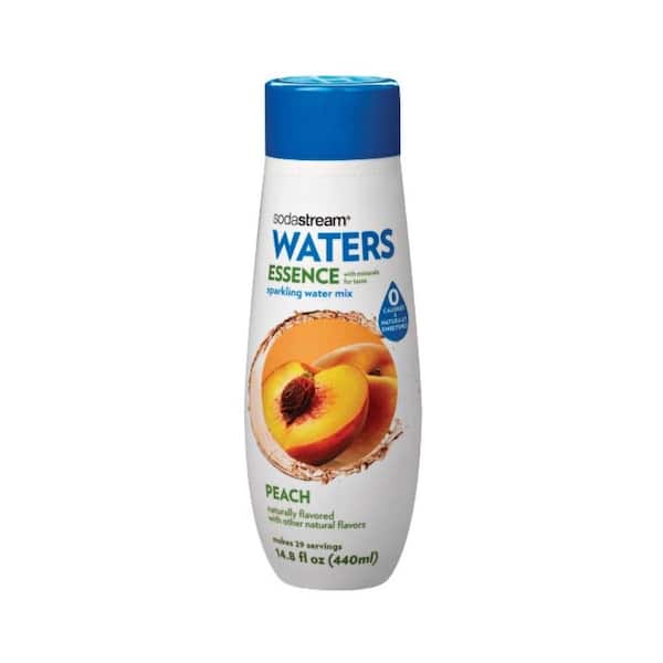 SodaStream 440 ml Waters Essence Sparkling Peach Drink Mix (Case of 4)
